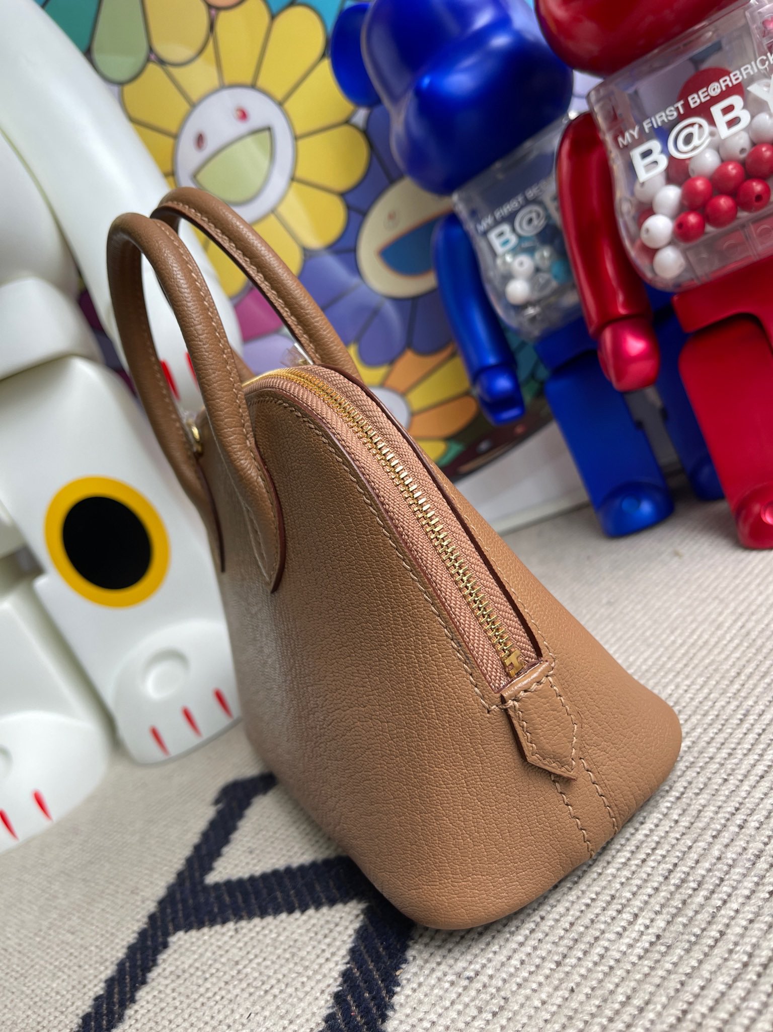 에르메스 미니 볼리드백 에토프 금장